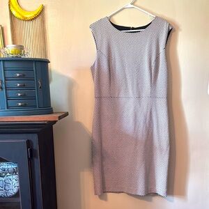 🖤🐼☕️Elegant Black and White Women's Dress